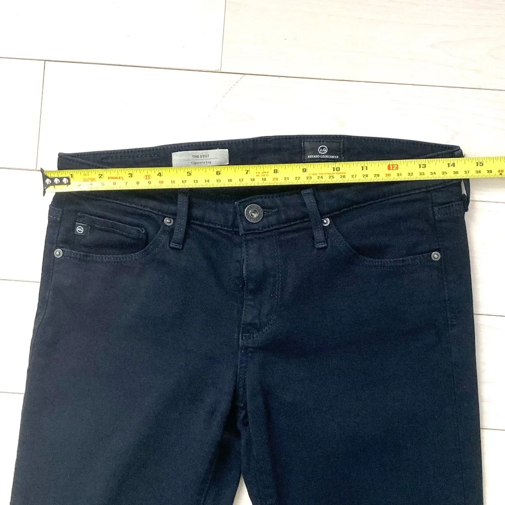 ADRIANO GOLDSCHMIED The Stilt - Skinny Jeans - Black - Size 26 - Picture 5 of 13